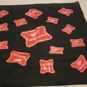 Black and Red Bandana